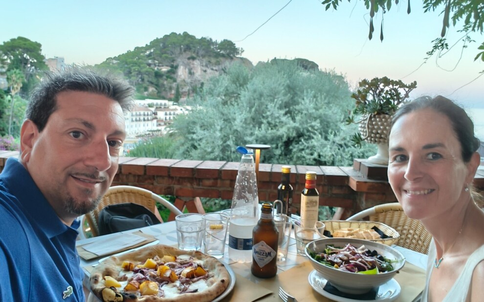 Taormina view food tour